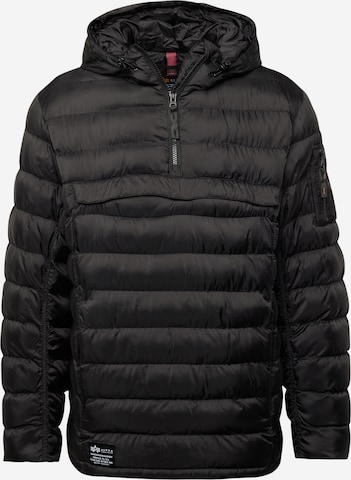 ALPHA INDUSTRIES Between-Season Jacket in Black: front