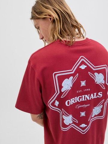 JACK & JONES T-Shirt in Rot
