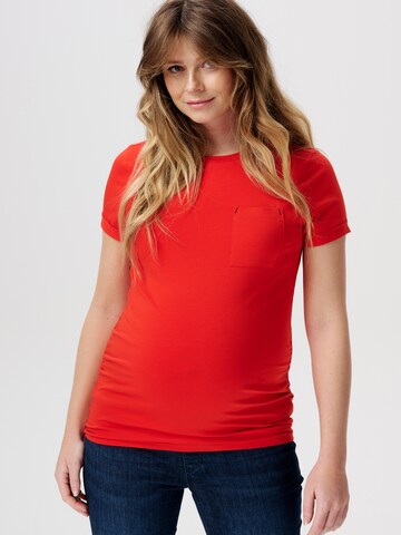 Esprit Maternity Tričko – červená: přední strana