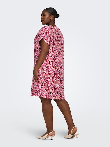 ONLY Carmakoma Καλοκαιρινό φόρεμα 'CARHavana' σε ροζ