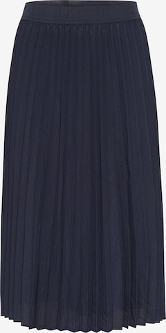 SAINT TROPEZ Rock 'Louise' in Blau: Vorderseite