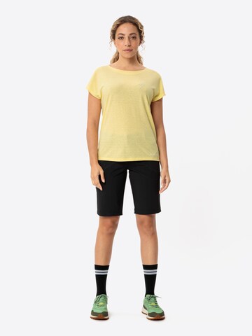 VAUDE Performance shirt 'Neyland' in Yellow