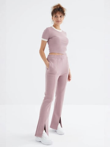 regular Pantaloni di Tommy Life in lilla