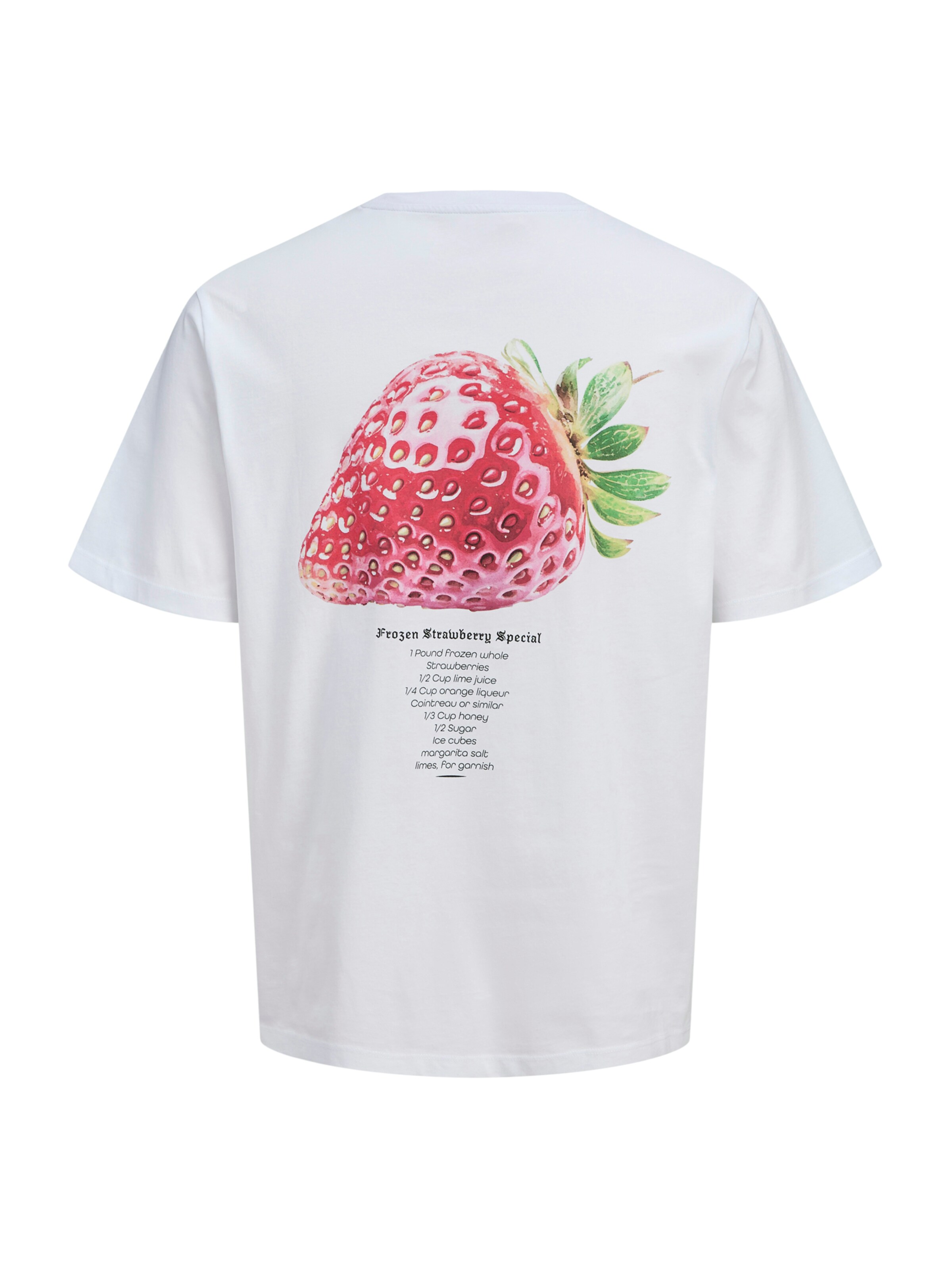 JACK & JONES Póló 'JORBRADLEY' - fehér