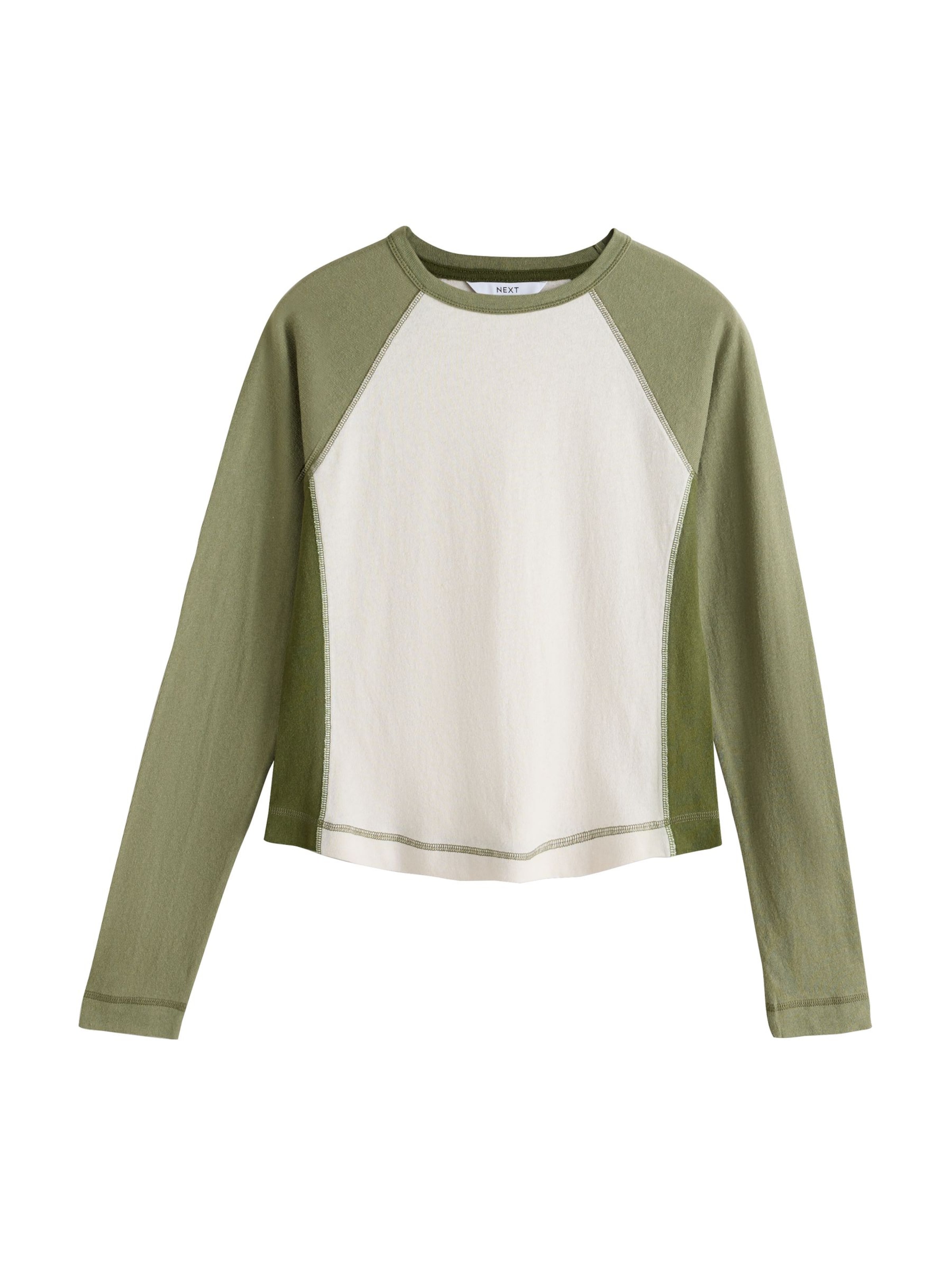 Next - Camiseta en verde: frente