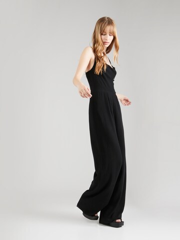 Nasty Gal - Jumpsuit en negro: frente