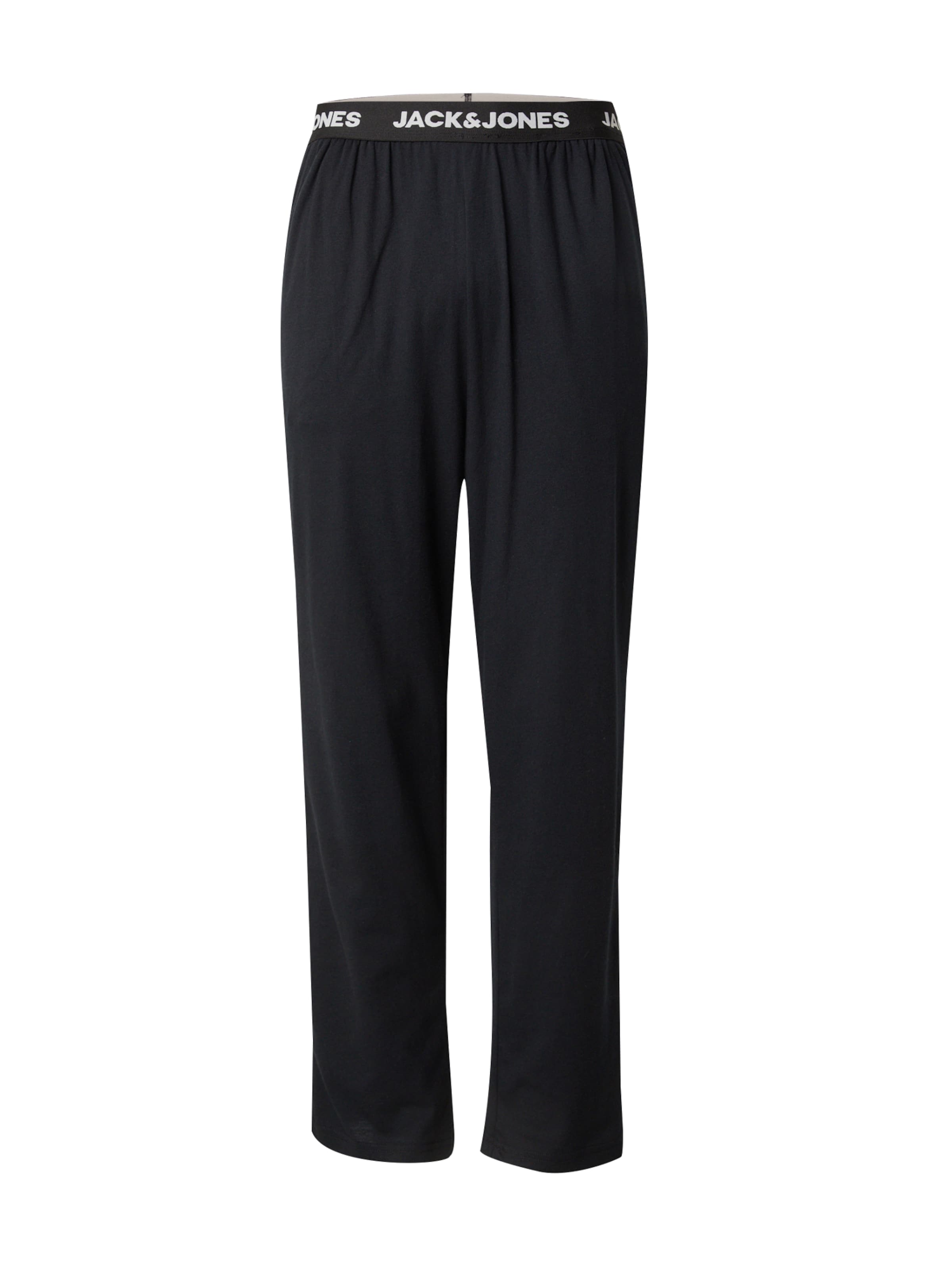 JACK & JONES Loosefit Hose 'JACEVEREST' in Schwarz: Vorderseite