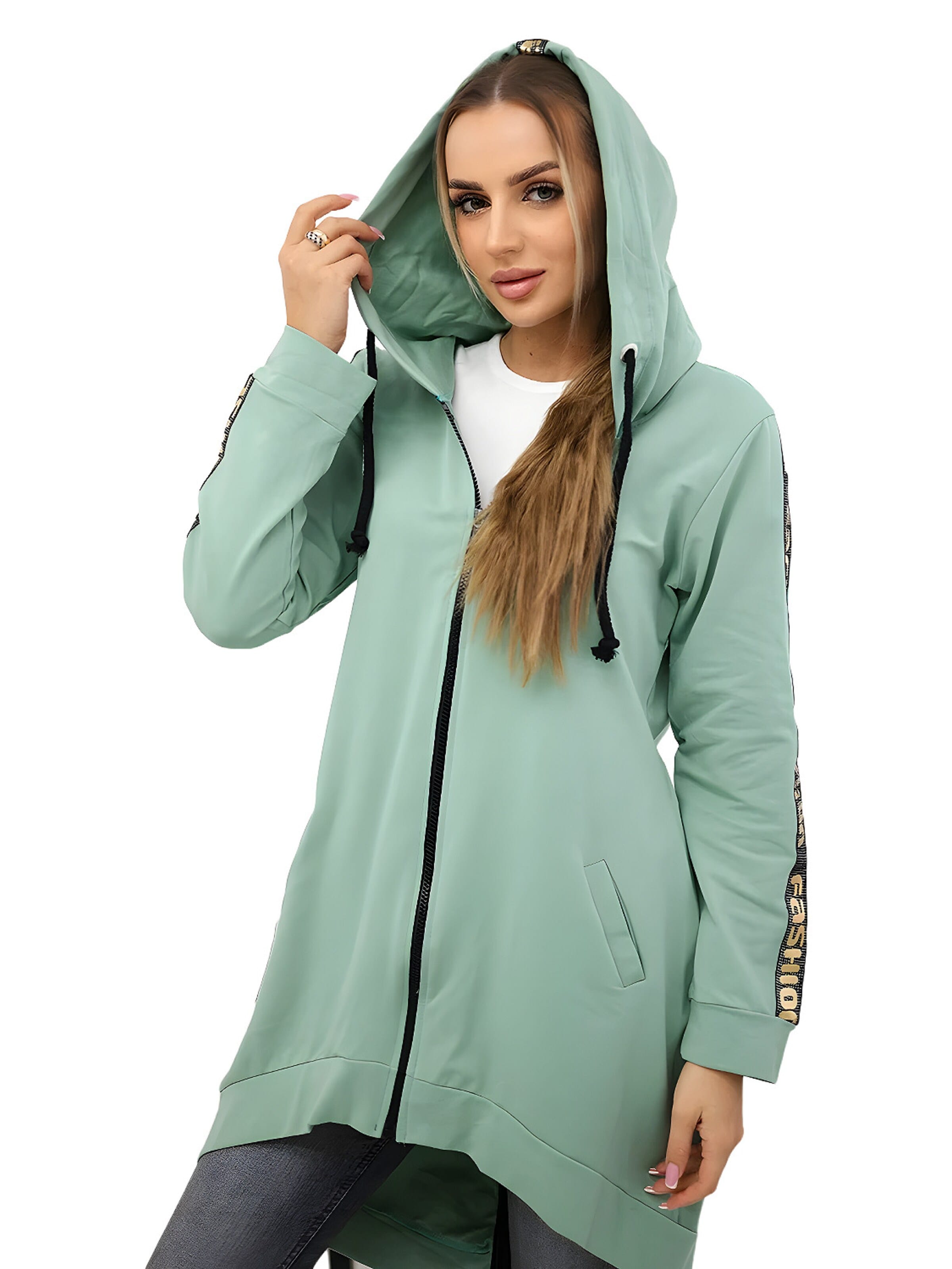 Lumera Sweatjacke‌‌‌‌‌‌‌‌‌ in Grün: Vorderseite