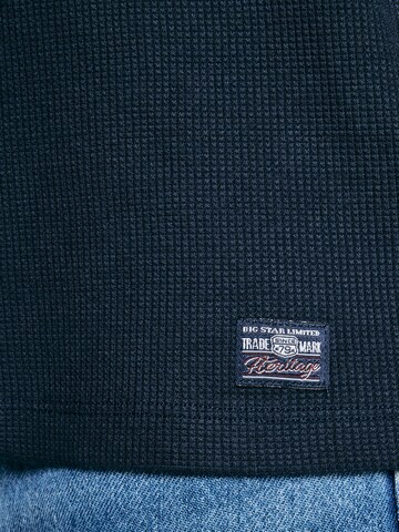 BIG STAR Shirt 'MERRTER' in Blauw
