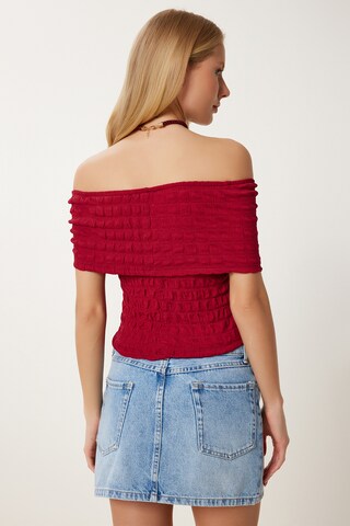 Chemisier Happiness İstanbul en rouge