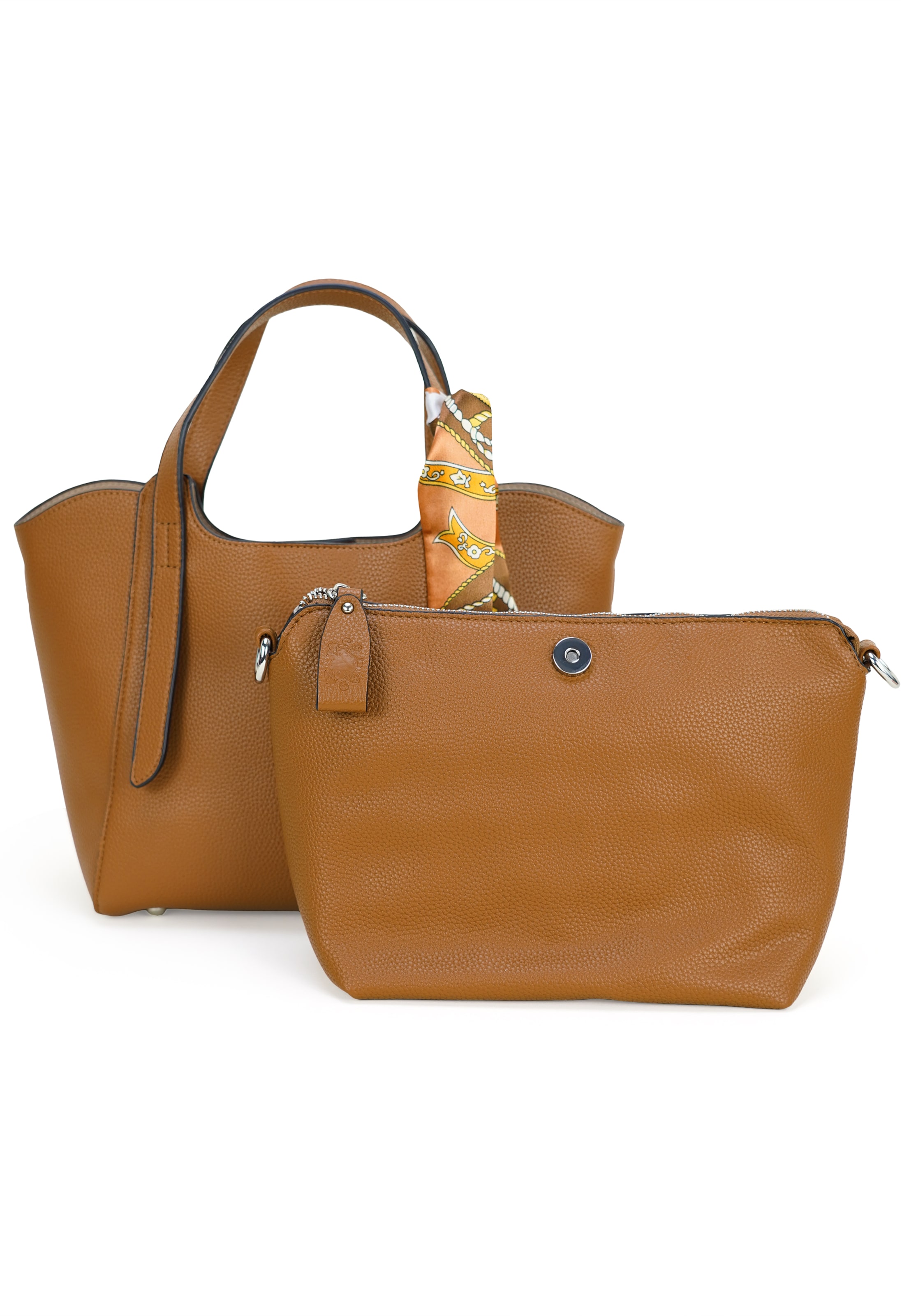 HARPA Handtasche in Braun: Vorderseite