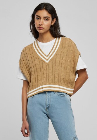 Urban Classics Sweater in Beige: front