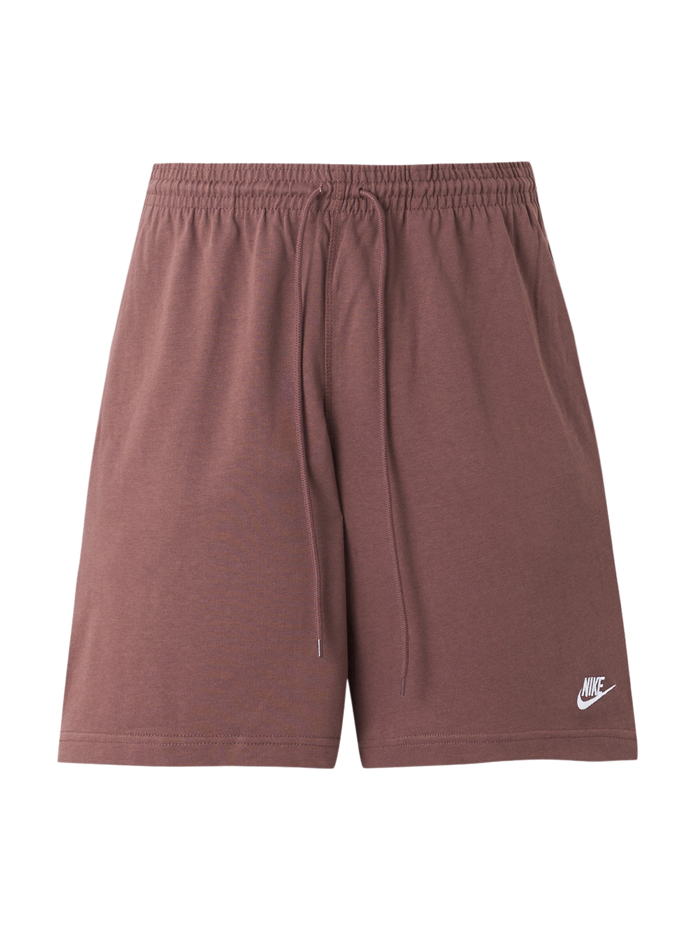Nike Sportswear - Calças 'CLUB' em castanho: frente