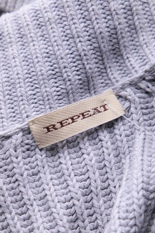 REPEAT Cashmere Strickjacke S in Grau