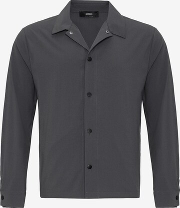 Coupe regular Chemise Antioch en gris : devant