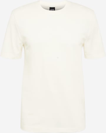 BOSS Black Shirt 'Tiburt' in White: front