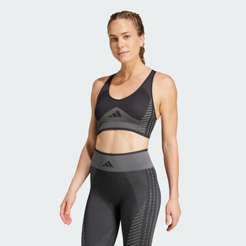 ADIDAS PERFORMANCE Bralette Sports bra in Black: front