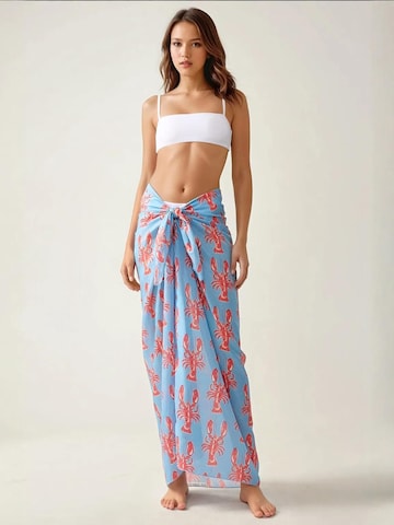 Serviette de plage Hiccup en bleu