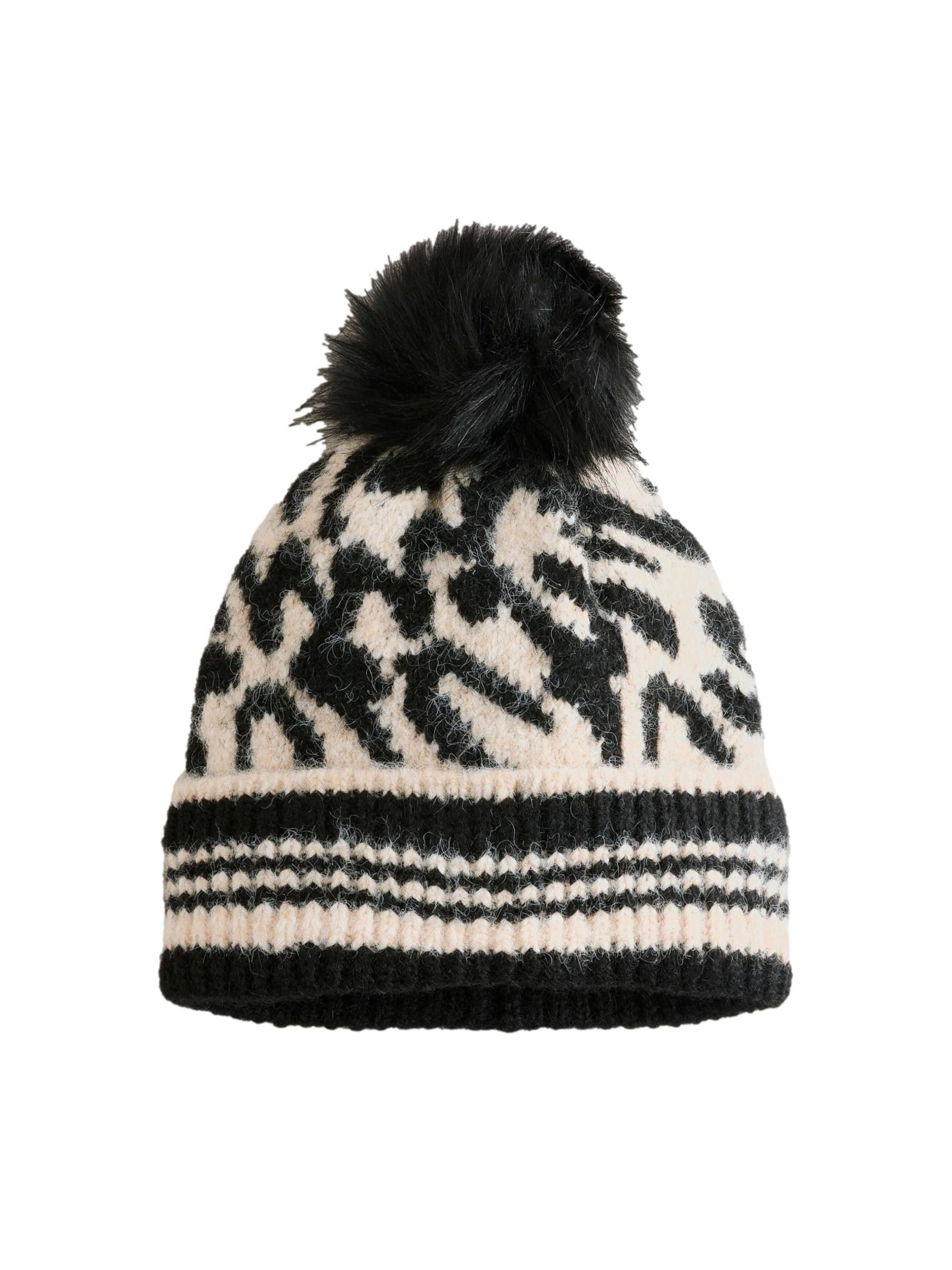 Next Beanie in Beige: front