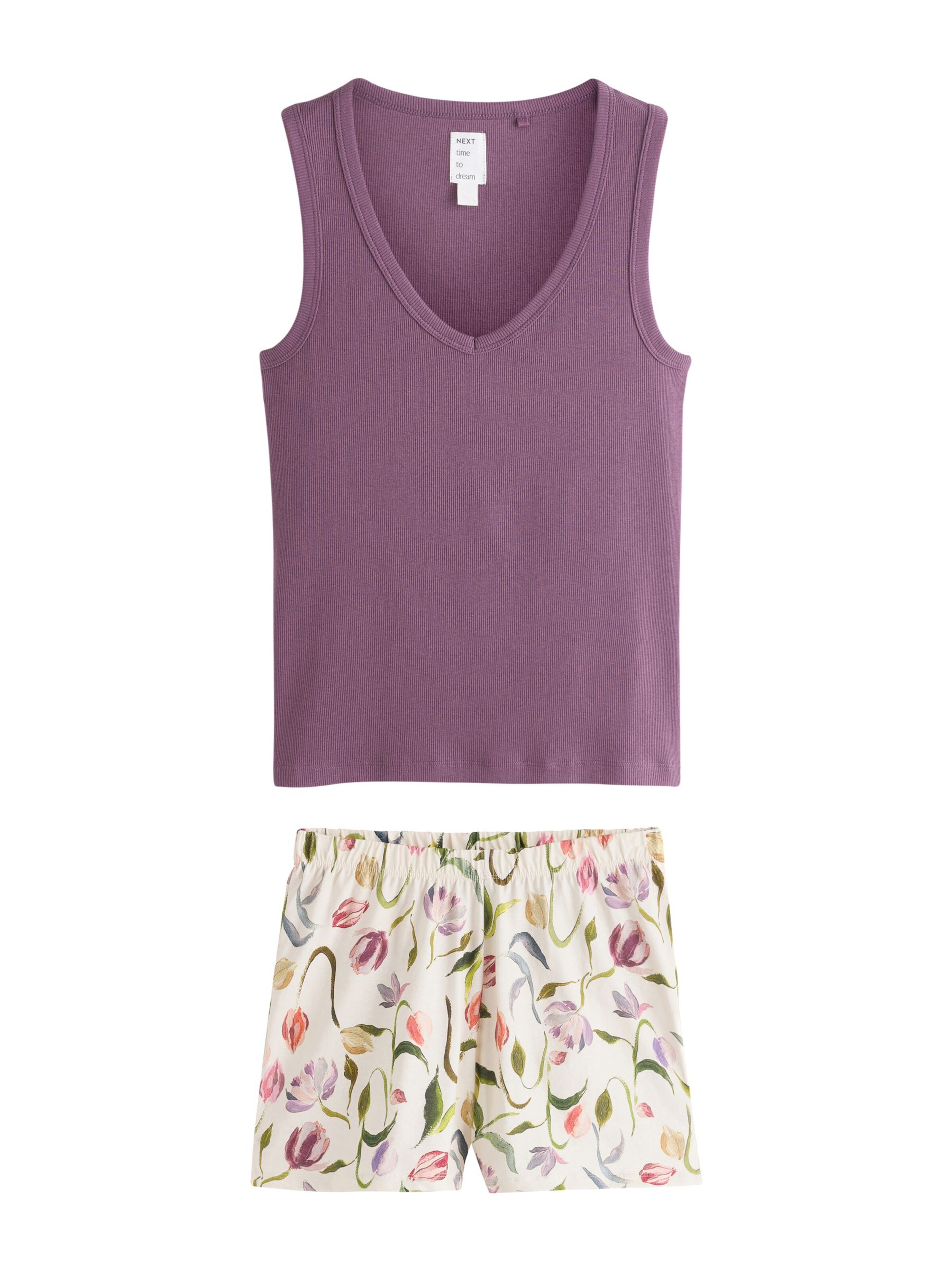 Next Шорты в Лиловый: спереди