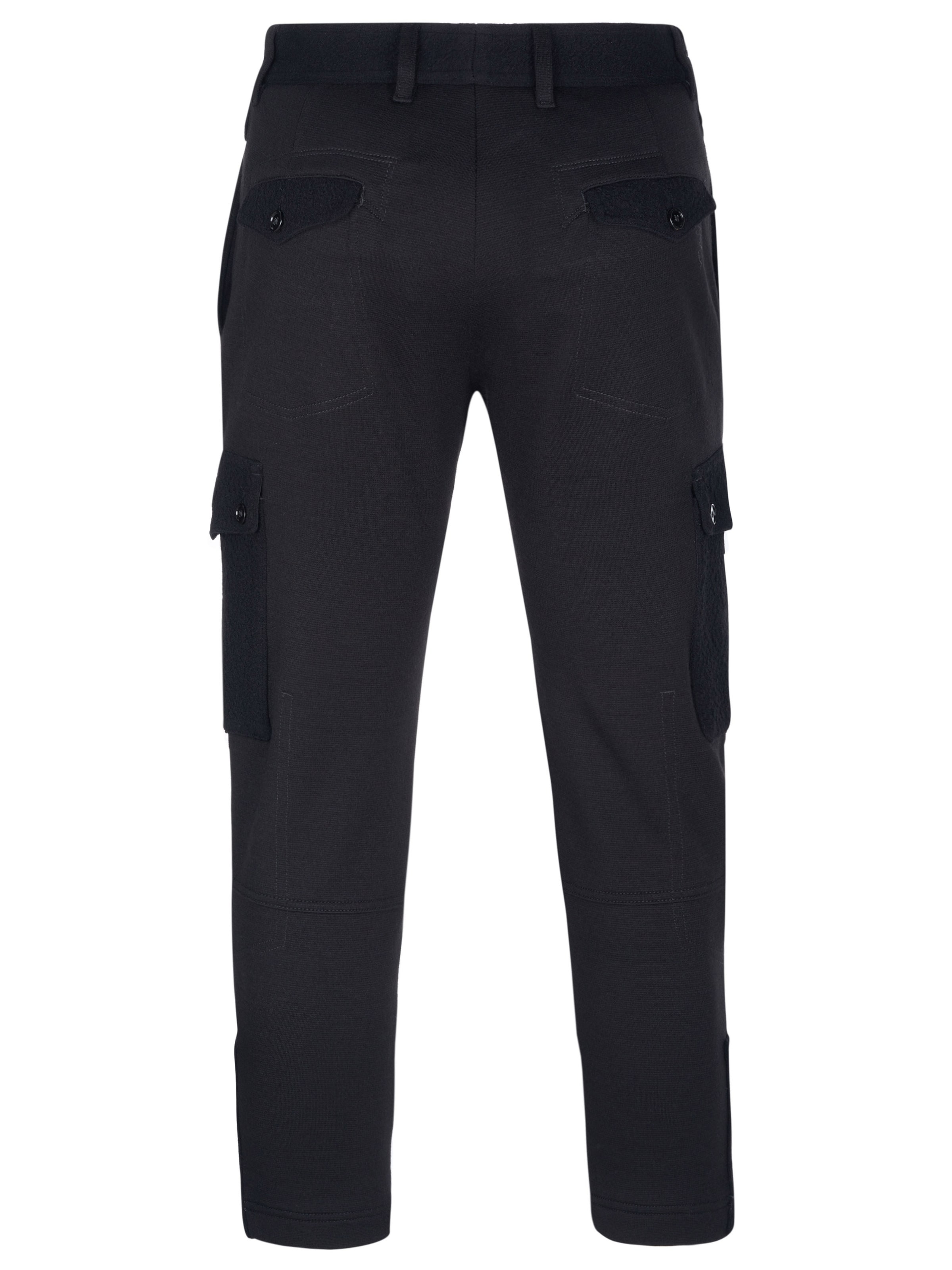 DOLCE & GABBANA Regular Hose in Schwarz