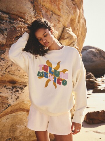 Next Sweatshirt in Beige