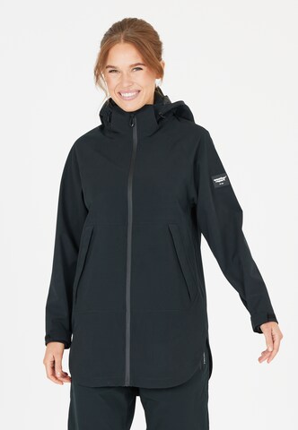 Weather Report Performance Jacket in Black: front