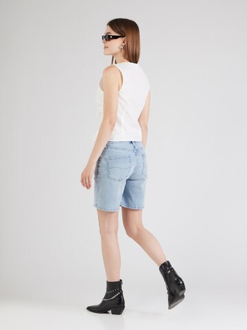 QS Regular Shorts 'Abby' in Blau