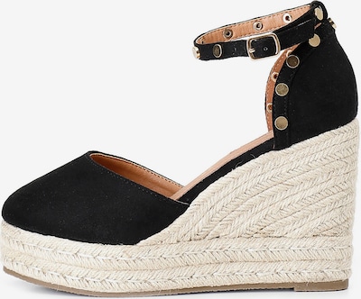 CAFè NOIR Heels in schwarz, Produktansicht