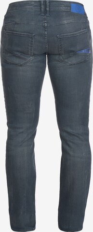 Le Temps Des Cerises Slimfit Jeans '700/11' in Blauw