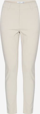 b.young Slimfit Παντελόνι τσίνο 'BYDixi' σε μπεζ: μπροστά