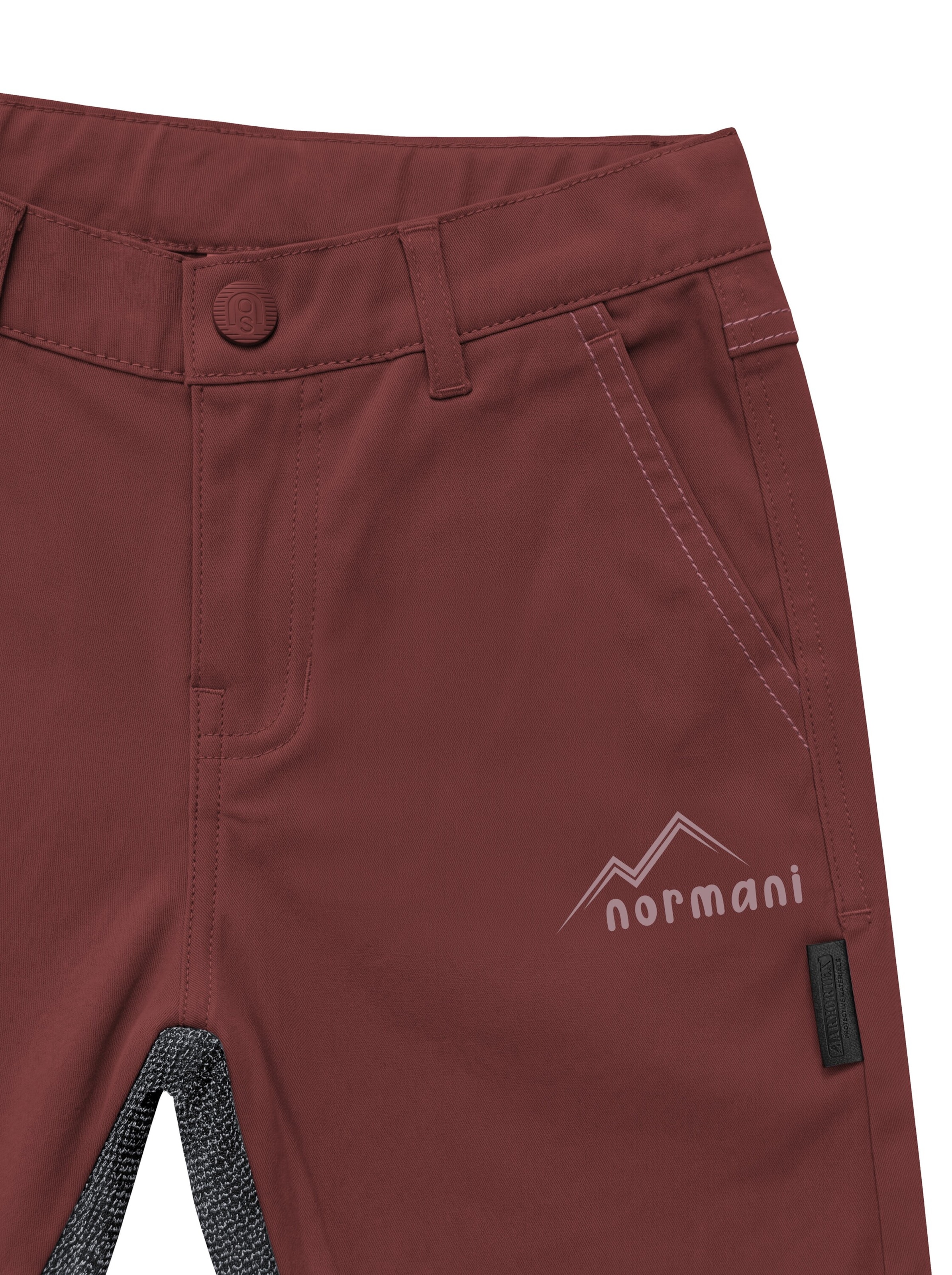 normani Regular Outdoor broek ' Didsbury ' in Rood