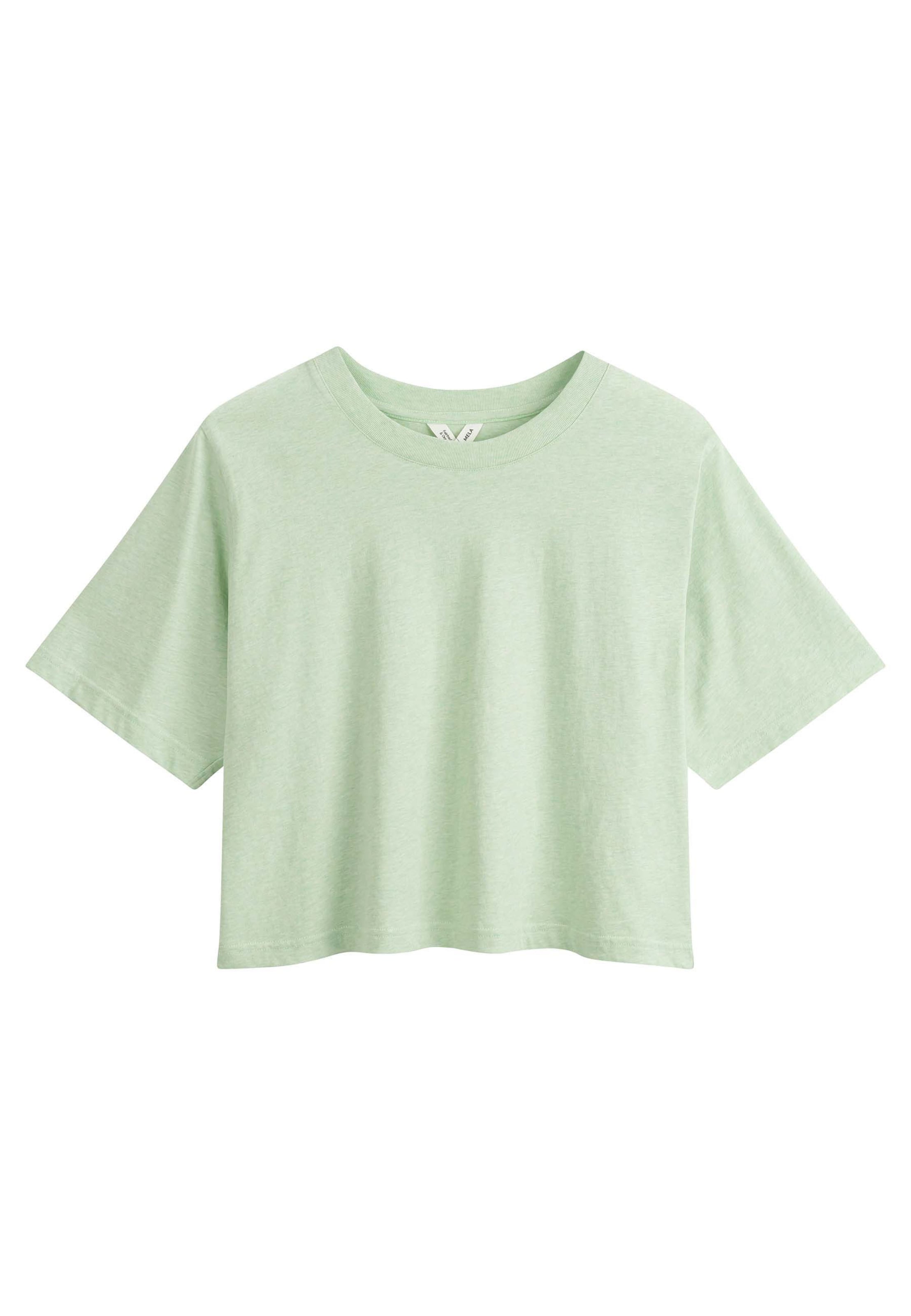MELA Koszulka 'Desna' w kolorze zielony: przód