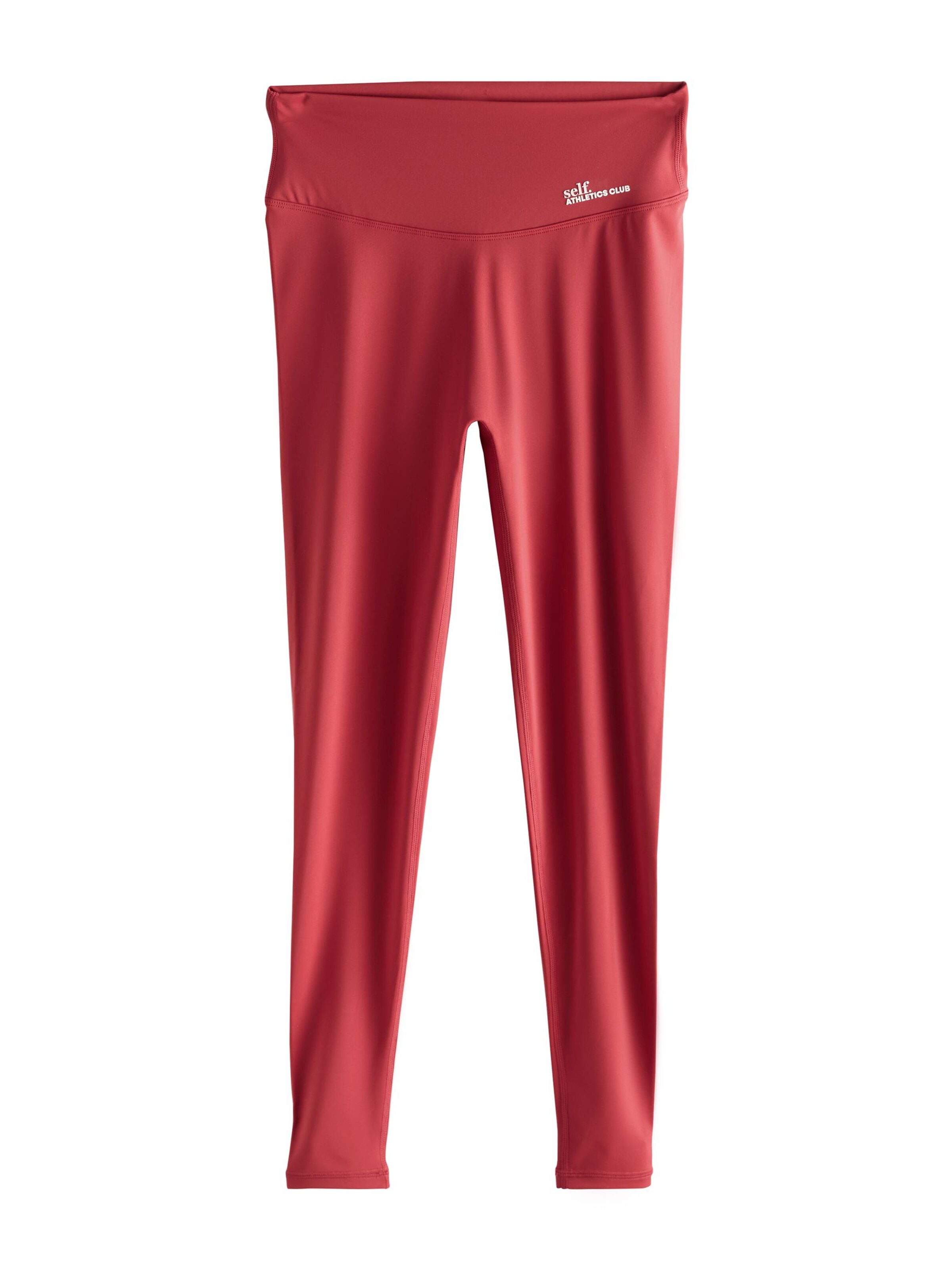 Skinny Leggings di self. in rosso: frontale