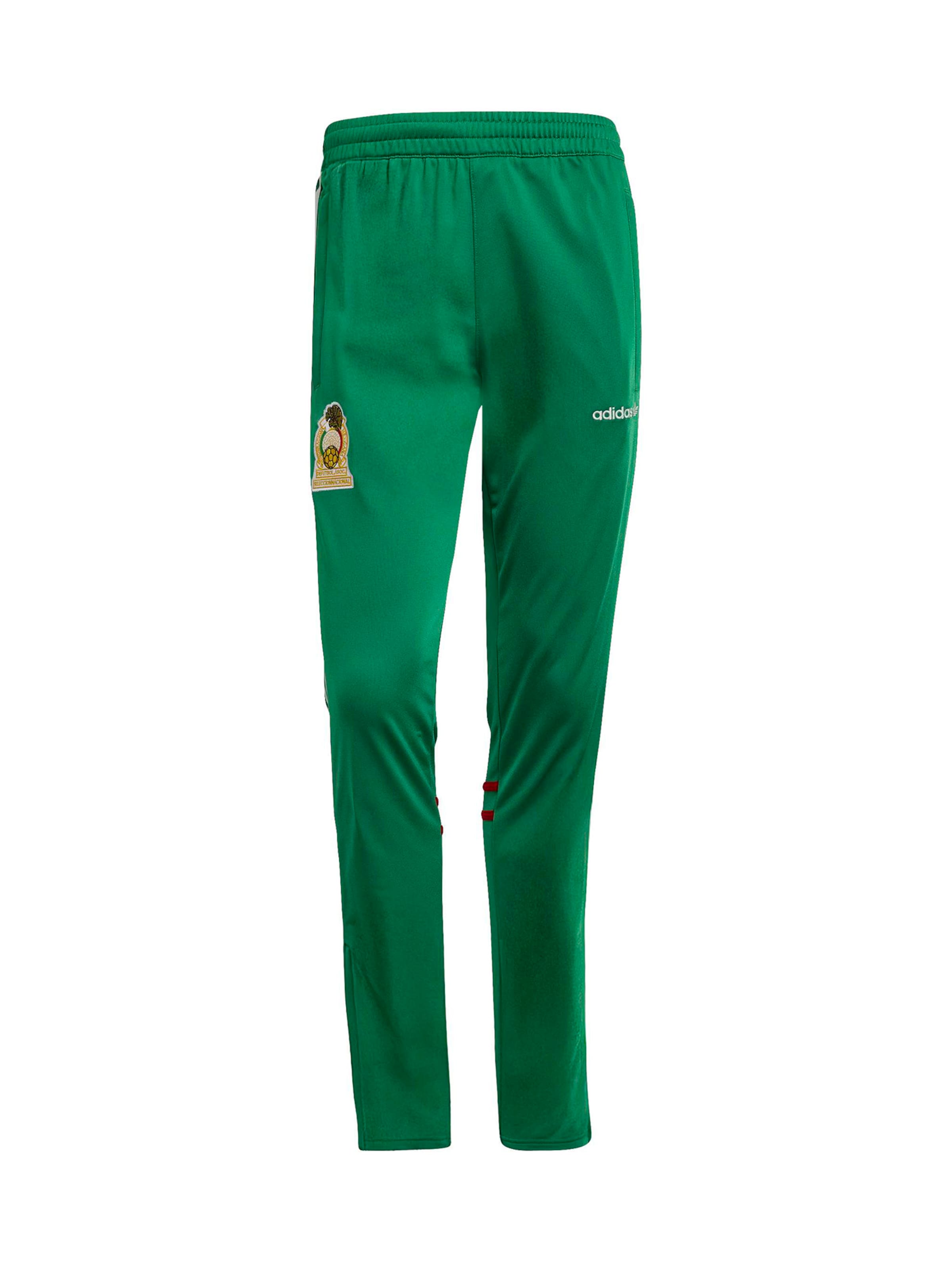 Slimfit Pantaloni sport 'Mexiko 1986' de la ADIDAS PERFORMANCE pe verde: față
