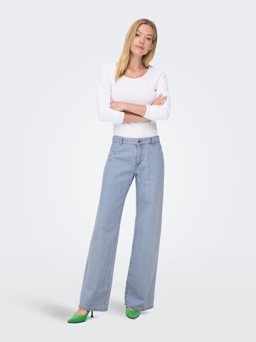 ONLY Wide Leg Jeans 'Kane' in Blau