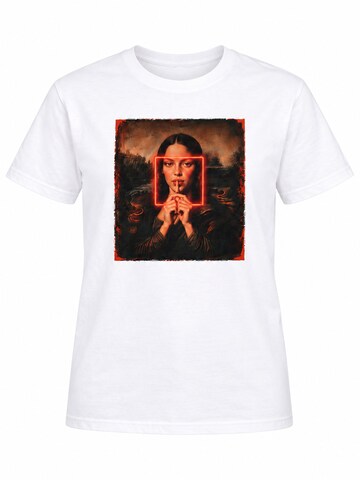 Printdistrict.dk Shirts 'Oversized Graphic T-Shirt' i hvid