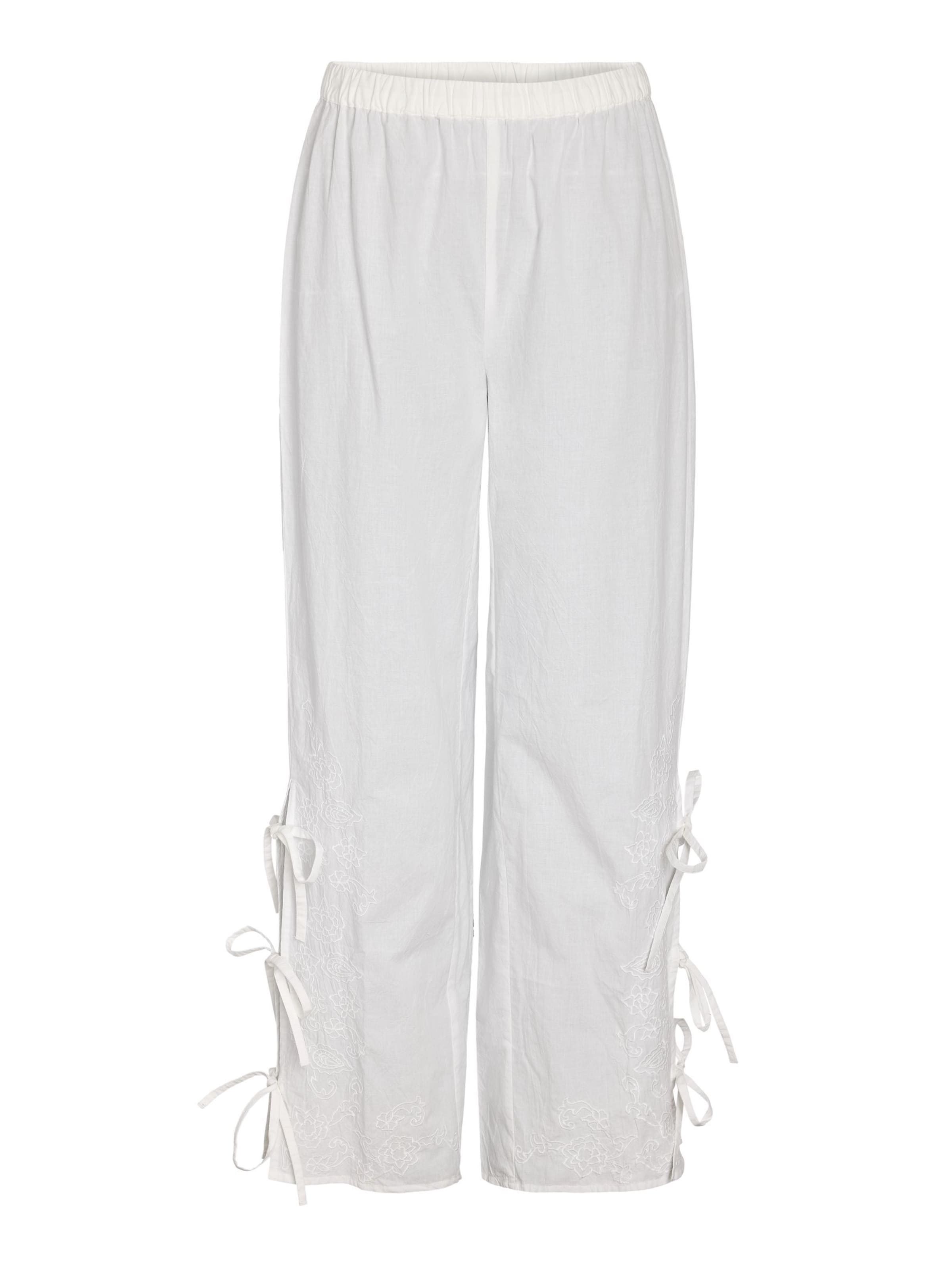 Noisy may Regular Broek in Wit: voorkant
