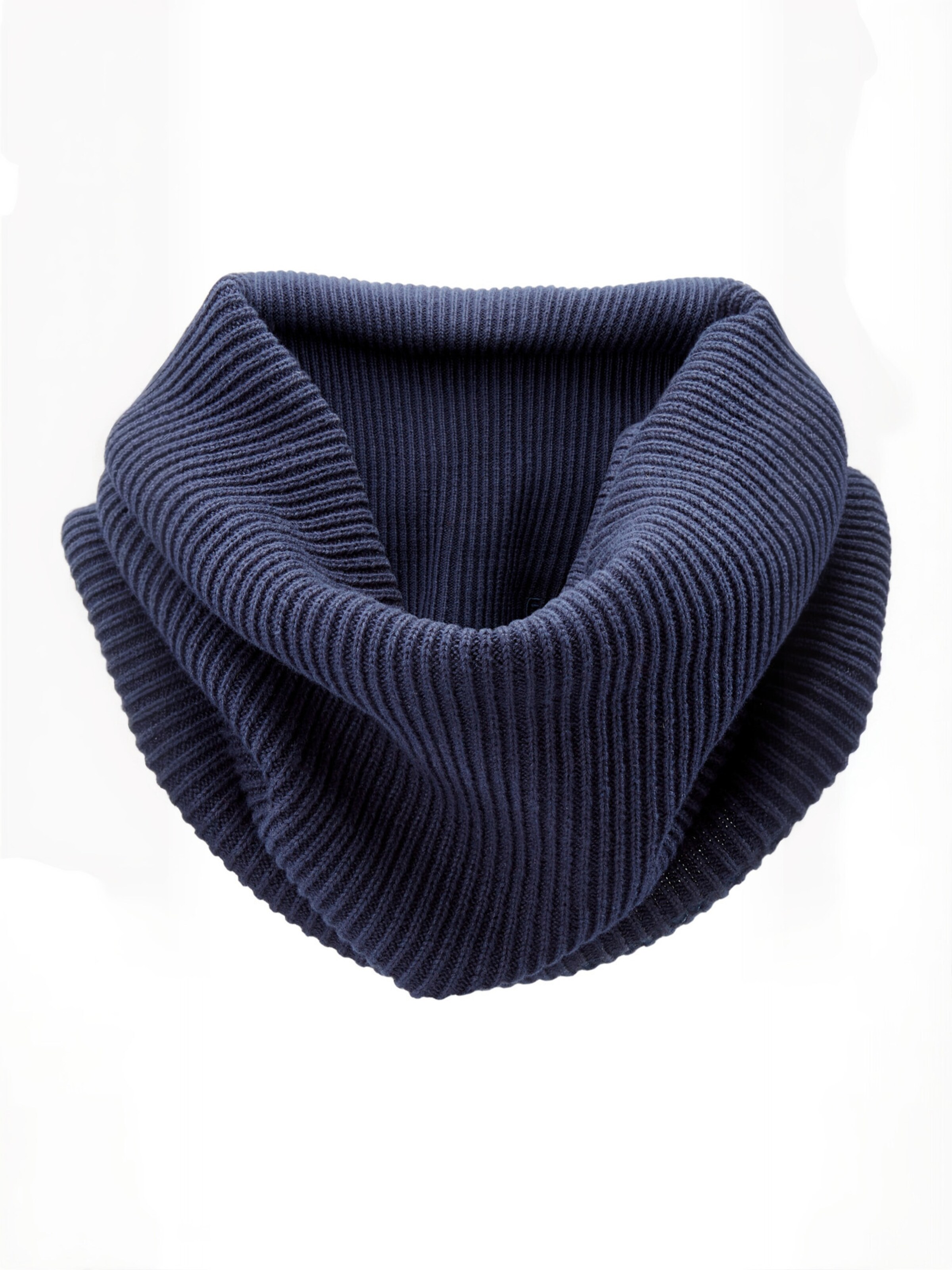 Fawler Scarf ' Frisco ' in Blau: Vorderseite