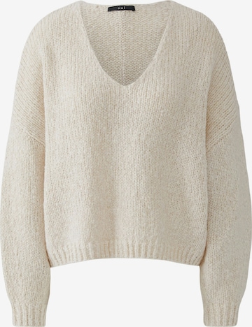 OUI Neulepaita värissä beige: etupuoli