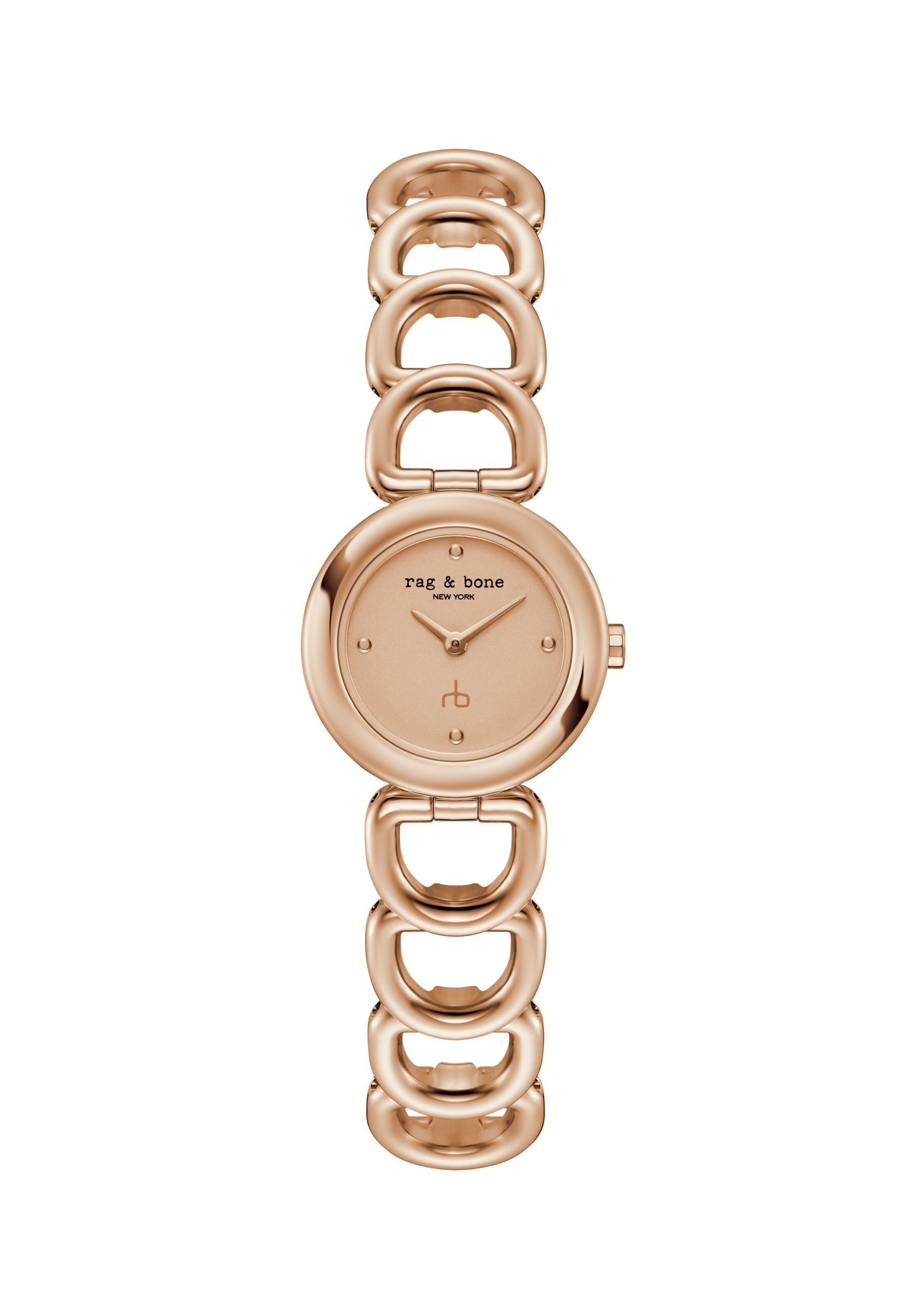 rag & bone Analog Watch 'Spire' in Pink: front