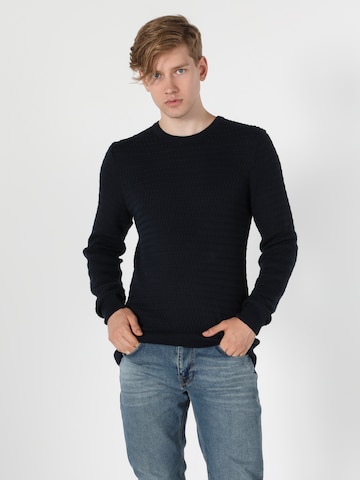 Colin's Trui in Blauw