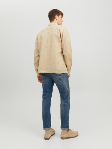 Coupe regular Veste mi-saison 'Matsson' JACK & JONES en beige