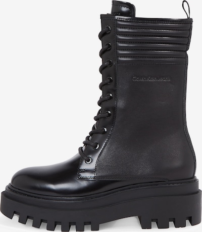 Calvin Klein Bottines à lacets en noir, Vue avec produit