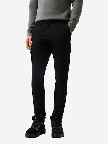 BOGNER Slim fit Pants in Black: front