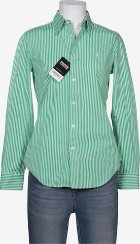 Polo Ralph Lauren Bluse M in Grün: Vorderseite