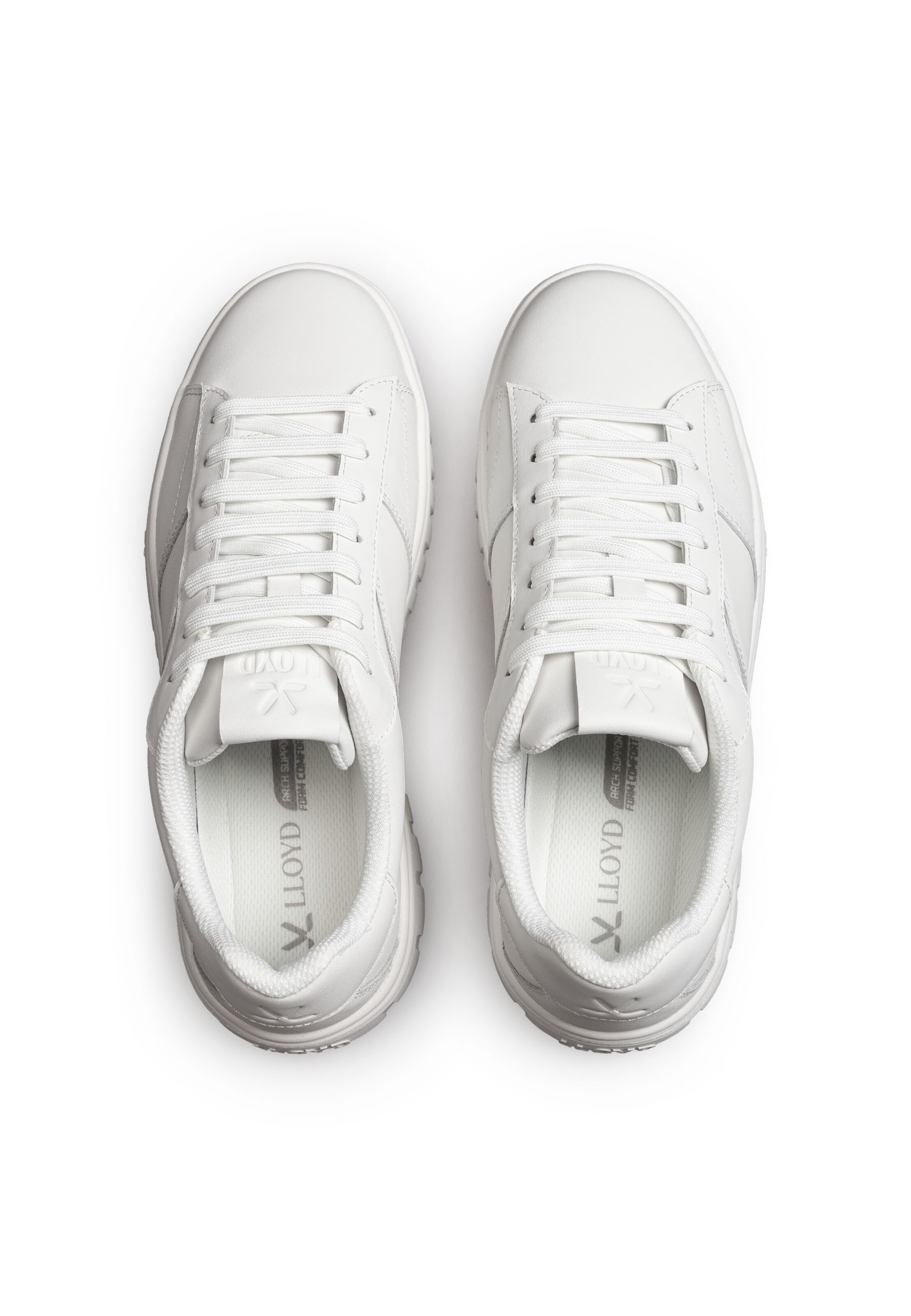 Baskets basses 'TORO WAY' LLOYD en blanc