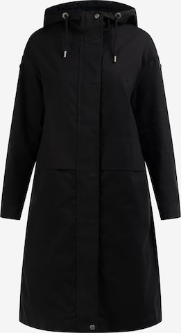 Manteau mi-saison DreiMaster Vintage en noir : devant