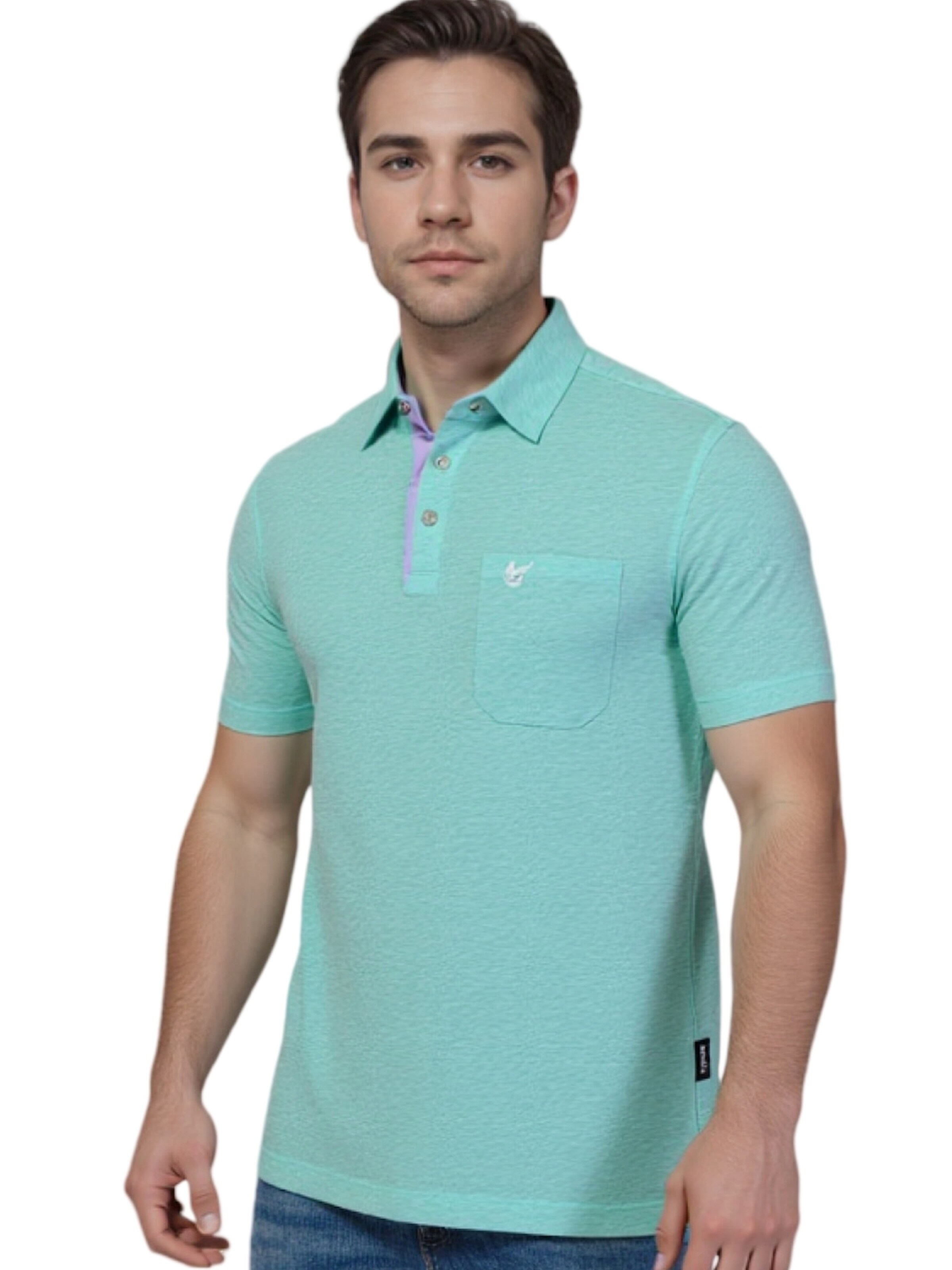 Maglietta 'Stay Fresh' di HAJO in verde: frontale