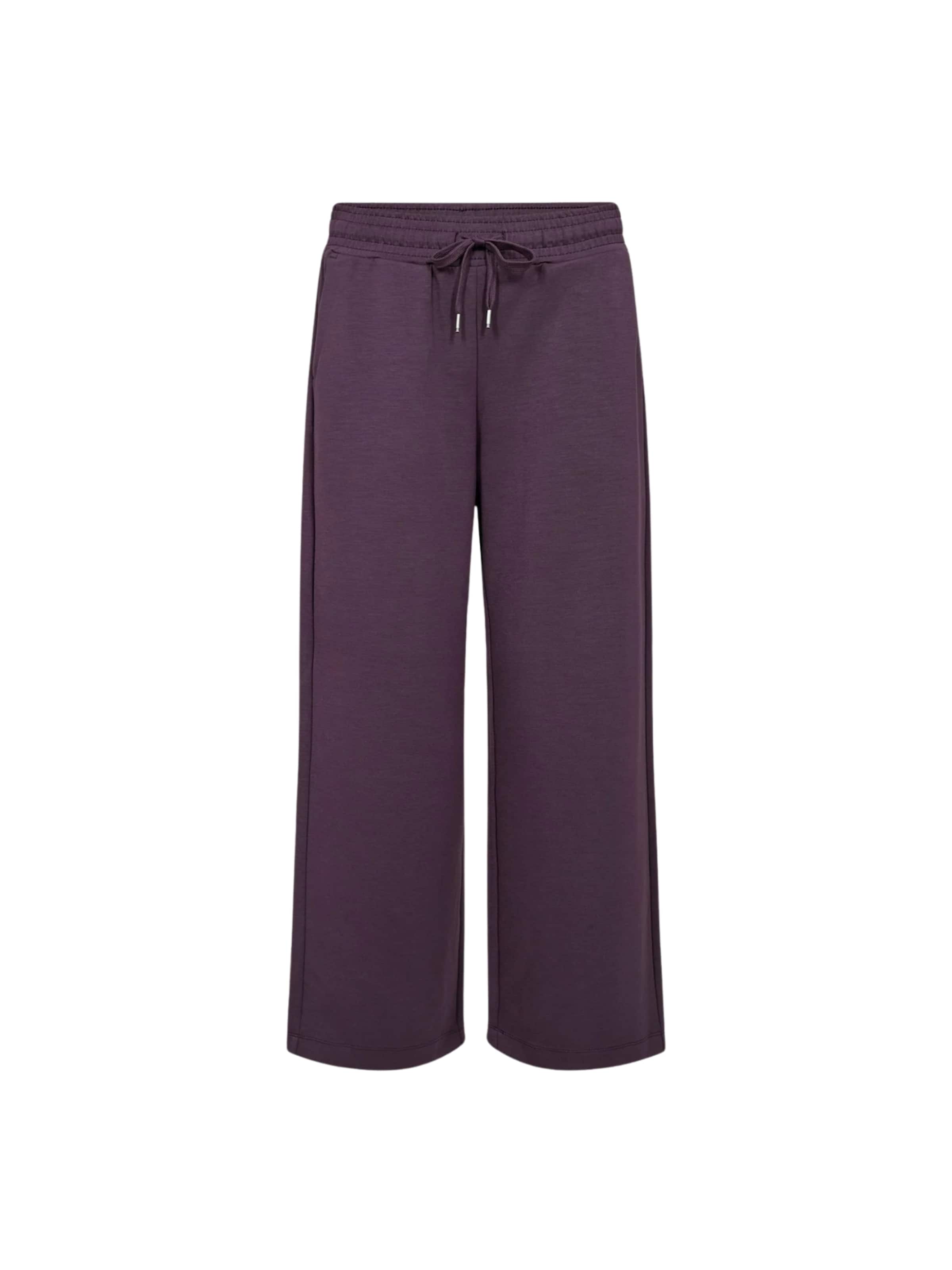 Soyaconcept Zvonové kalhoty Kalhoty ' BANU ' – fialová: přední strana